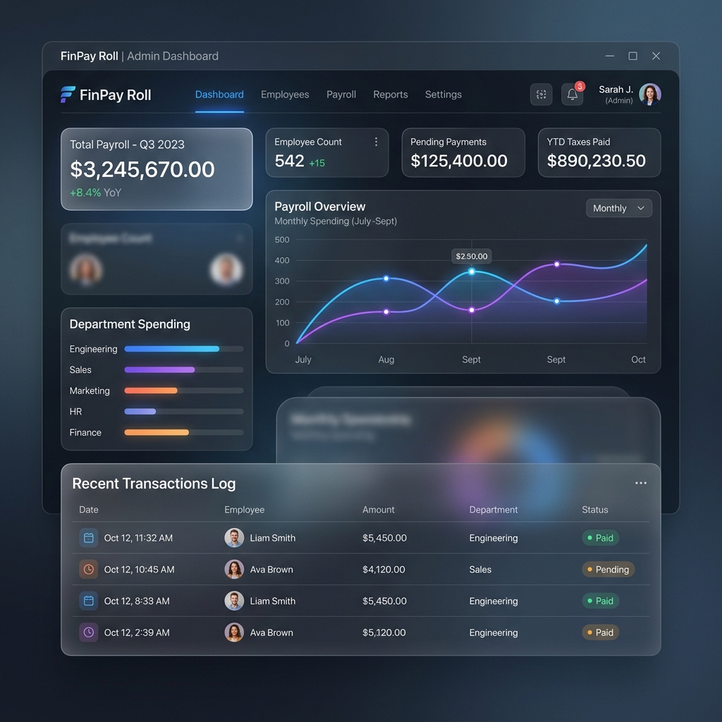 Payroll System UI
